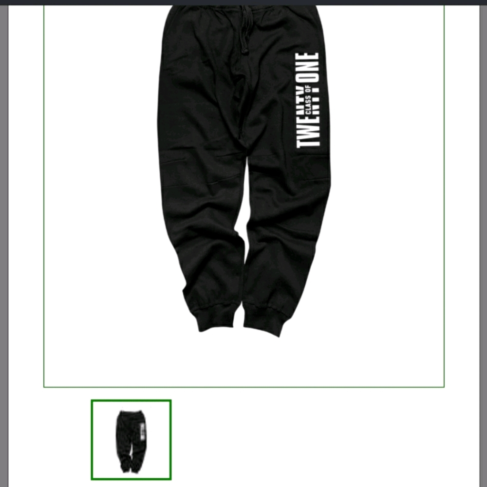 HerfJones NWT Mens Senior Joggers